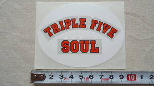 TRIPLE FIVE SOUL Sticker %off トリプル・ファイブ・ソウル NYC ステッカー レターパックライト おてがる配送ゆうパケット 匿名配送 ab