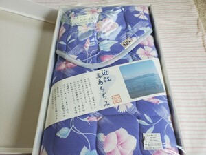 ★未使用品★高島ちぢみ★さらさら敷きパッド(ゴム付き)★サイズ100cm×205cm