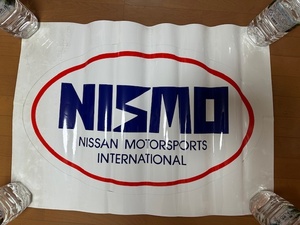 NISMOニスモ旧ロゴ超巨大ステッカー元々非売品入手困難品　正規品　超希少　当時物