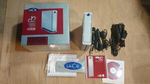 美品 LACIE d2 exterme Hard Drive 250GB　mac imac macbook firewire USB