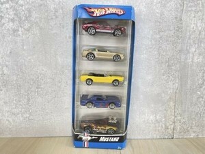 新品未開封 保管品 旧ロゴ Mattel マテル Hot Wheels MUSTANG ミニカー 5台セット ホットウィール マスタング 玩具 /399