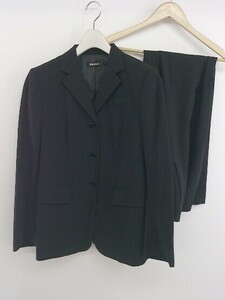 ◇ DKNY ダナキャランニューヨーク 3B パンツ スーツ セットアップ サイズ2 ブラック レディース E