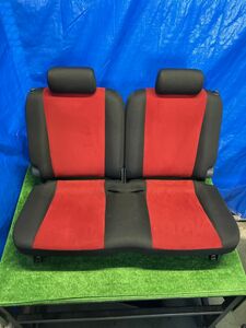 スズキ kei ケイ ワークス HN22S 純正 RECARO レカロ リアシート赤 布