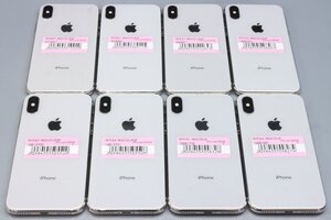 Apple iPhoneX 256GB Silver 8台セット A1902 MQC22J/A ■SIMフリー★Joshin(ジャンク)9929【1円開始・送料無料】