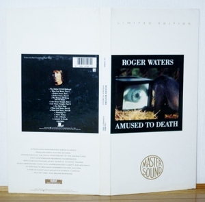 CD未開封 高音質ゴールドCD♪ロジャー・ウォーターズ/Amused To Death★SBM 24KT GOLD CD★トールケース仕様★ピンク・フロイド