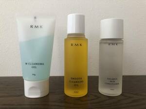 RMK ミニサイズ（30ml）スムースクレンジングオイル Wクレンジングジェル バランススキンコンディショナー メイク落とし 化粧水 基礎化粧品