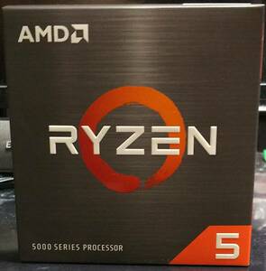 【新品・未開封】　AMD　ryzen5　5600X　ＢＯＸ（国内正規代理店品）