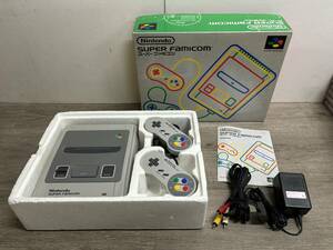 ☆ SFC ☆ スーパーファミコン 動作品 本体 コントローラー 箱 説明書 付属 Nintendo スーパーファミコン 任天堂 6770