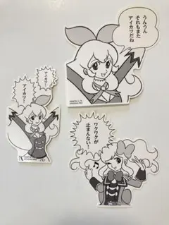 アイカツ！テヅカツステッカー 星宮いちご、虹野ゆめ