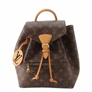 【ルイヴィトン】Louis Vuitton　モノグラム モンスリNM PM バックパック リュック M45501 ブラウン 【中古】【正規品保証】207438