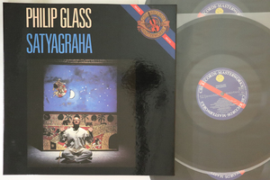 欧3discs LP Philip Glass Satyagraha 13M39672 CBS MASTERWORKS /00840