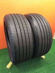 9B-125) 225/50R17 DUNLOP Veuro 304 silent core (遮音スポンジつき)8.5分山 2本