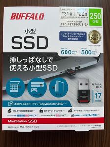 バッファロー超小型SSD 250GB SSD-PST250U3-BA 