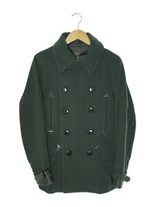 Nigel Cabourn◆ピーコート/46/ウール/GRN/無地/8040000002/MILITARY P-COAT//