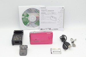 【適格請求書発行】FUJIFILM フジフイルム FinePix Z950EXR コンパクトデジタルカメラ ピンク【アルプスカメラ】241206b