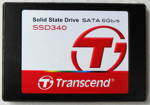 Transcend の2.5インチ　SATA SSD　２５６[GB]　845時間