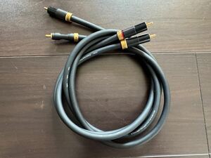 Ortofon オルトフォン 8-Nines Super Pure Copper Twin Core Audio Cable RCAケーブル 約1ｍ 