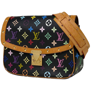 ルイ・ヴィトン Louis Vuitton ソローニュ ショルダーバッグ モノグラムマルチカラー ノワール(ブラック) M92639 レディース 【中古】