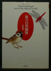 【超希少】【美品】古本　街の自然観察　ちくまプリマーブックス２５　著者：矢野亮　筑摩書房