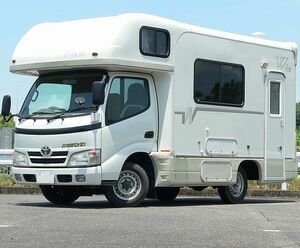 車検R8.4迄/H20/ガソリン車/カムロ-ド東和モ-タ-スヴォ-ンDC/修復歴無/7人乗/FFヒ-タ-/マルチル-ム/冷蔵庫/ガスコンロ/換気扇/外部電源/ETC