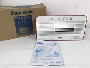 Panasonic パナソニック セラミックファンヒーター DS-FTS1271-R レッド 動作品 暖房器具 洗面所 脱衣所 キッチンなどに