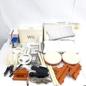 Nintendo 任天堂　Wii 本体 RVL-001 / Wiiバランスボード / Wiiリモコン / Wiiソフト　ほか Wii おまとめ【CLBC2012】