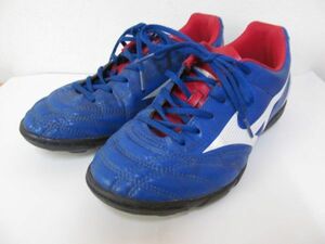 (58848)MIZUNO　ミズノ　MONARCIDA NEO　モナルシーダネオ　サッカー　トレーニングシューズ　22.5㎝　ブルー　USED