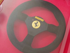 momo モモステアリング フェラーリ F1 額縁 世界選手権 イタリア F1モデル 小径 マンセル アレジ ベルガー プロスト他 62A00E0A