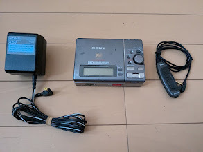 SONY ソニーMZ-R3 MDレコーダー 中古 アダプター付き