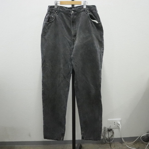 Z959 90sビンテージ LEVIS リーバイス 545 ブラックデニムパンツ■1990年代製 表記42インチ 黒 ジーンズ ジーパン アメカジ 古着卸 古着