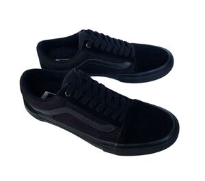 美品!! レア!! VANS OLD SKOOL PRO BLACK OUT バンズ オールドスクール プロ ブラックアウト 黒 × 黒 us 9 / 27 ㎝