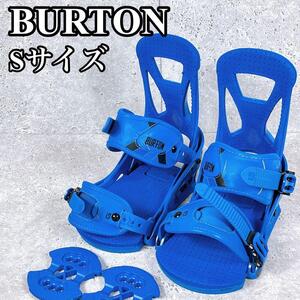 バートン スノボ ビンディング Sサイズ フリースタイル ディスク付き ブルー BURTON FREESTYLE Re:Flex