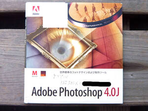 正規品 Adobe Photoshop 4.0J 日本語版 CD-ROM Mac版 シリアル番号付き macintosh アドビ フォトショップ