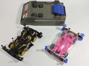 TAMIYA ミニ四駆 ネオVQS アドバンスパック、ライキリ ピンクスペシャル、スピードチェッカーセット