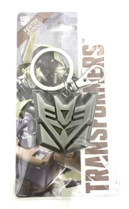 Transformers (トランスフォーマー) Decepticon (ディセプティコン ) Logo Pewter Key Ring メタルキーホルダー