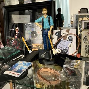 期間限定値下げ！エリック　クラプトンファン必見　フィギュア他　コンサートグッズ多数セット　ERIC Clapton 入札制限あり