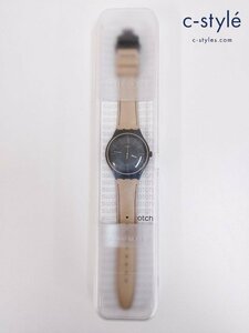 Y853a [動作品] SWATCH スウォッチ 腕時計 クォーツ IRONY アイロニー ブラック YWB 400 SAND STORM III サンドストーム3 | Y