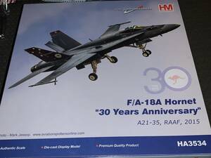 ホビーマスター　1/72　F/A-18A　ホーネット　オーストラリア空軍30周年記念　HA3534　used 良品