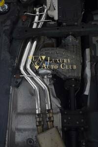 2008-10 VW トゥアレグ 7L V6センターパイプマフラー ストレ－トパイプ ステンレス エアロ 高品質 専用設計 米国製