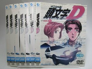 【レンタル落ち】DVD アニメ 頭文字D イニシャルD 全7巻 三木眞一郎 石塚運昇 岩田光央 関智一 藤原啓治 子安武人【ケースなし】