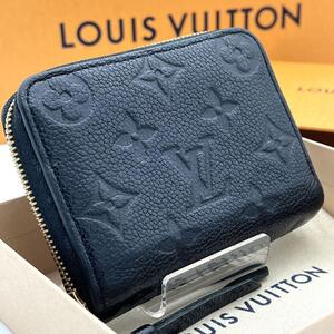 LOUIS　VUITTON ルイヴィトン アンプラント ジッピーコインパース 黒 ブラック レディース ICチップ導入 コンパクト財布 M60574 ノワール