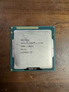 CPU Intel Core i7 3770k 動作未確認