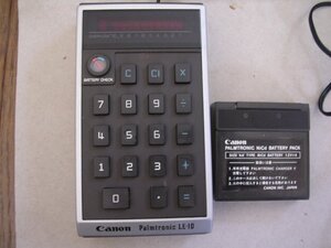 ■LE-10 CANON Palmtronic LED電卓 1971年 50年以上前の昭和の古物 動作品難ありJUNK