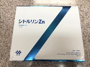 [送料無料] 新品未開封 協和発酵バイオ シトルリンZn 16粒×30袋 賞味期限2024.6 [即決]