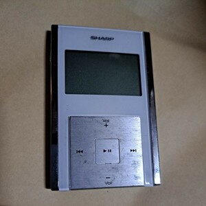 故障品　ジャンク品　シャープ　SHARP　MP-A100 デジタルオーディオプレーヤー　本体のみ