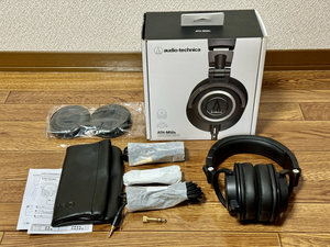 【送料無料】 オーディオテクニカ audio-technica ATH-M50x モニターヘッドホン 有線 ブラック【新品同様】