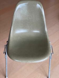 美品 イームズ サイドシェルチェア ヴィンテージ Seaform Green Herman Miller EAMES sideshell stucking Base ハーマンミラー