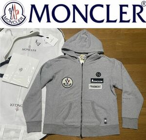 希少★MONCLER国内正規モンクレール フラグメント 藤原ヒロシ ジップアップパーカー Lサイズ 定価130,000円♪