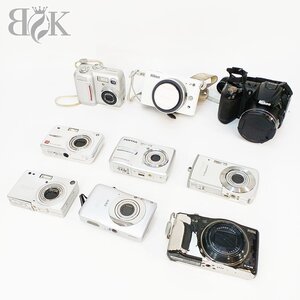 1円 デジタルカメラ デジタル一眼 9点 おまとめ ニコン ペンタックス キャノン Nikon Canon PENTAX 通電動作未確認 ジャンク 中古 ★