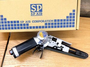 ●送料無料/新品未使用!! SP/エスピーエアー 20mm ベルトサンダー SP-1380 ベルト交換ワンタッチ